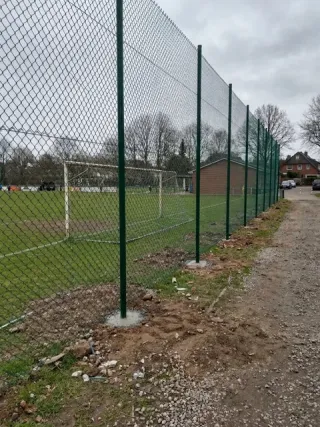 Ballfangzaun in Jesewitz - fachgerechte Ausführung vor Ort