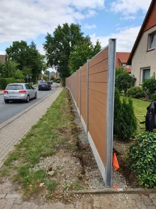 Lärmschutzzaun in Jesewitz - fachgerechte Ausführung vor Ort